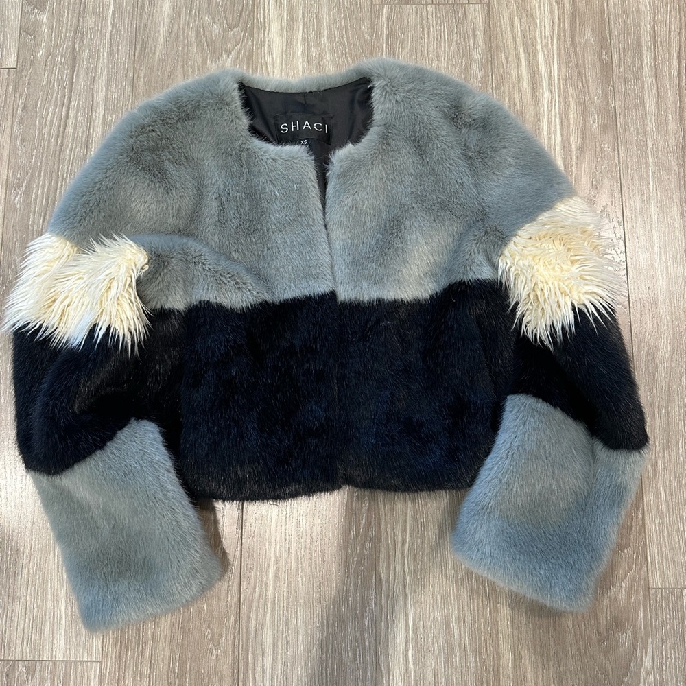 Shaci Going Out Faux Fur Jacket
